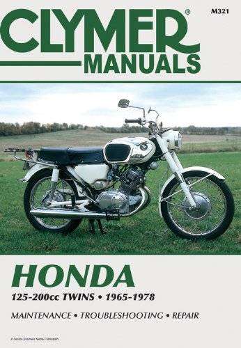 Honda 125 - 200cc Twins Repair Manual 1965-1978 (Clymer M321)