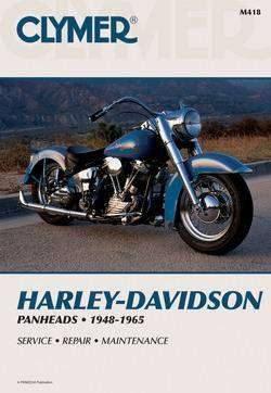 Harley-Davidson  Panheads Repair Manual 1948-1965 (Clymer M418)