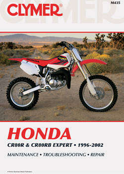 Honda CR80R & CR80RB Expert Repair Manual 1996-2002 (Clymer M435)
