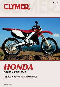 Honda CR125 Repair Manual 1998-2002 (Clymer M464)