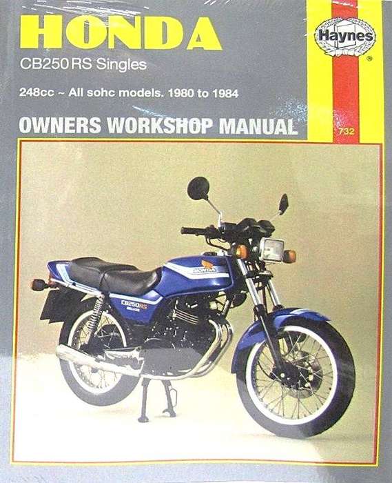 Honda CB250 RS Singles Repair Manual 1980-1984 (Haynes 0732)
