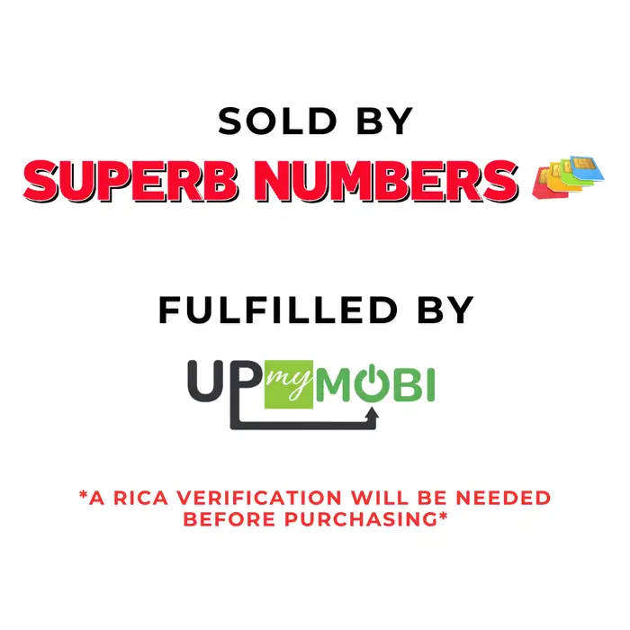 semi personaliZed cell number - limited to upto the last 5 digits (1st 5 digits random- read descrip