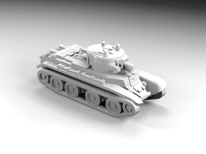 1:144 Scale - BT-7 - 1937 - With BT-7A Turret