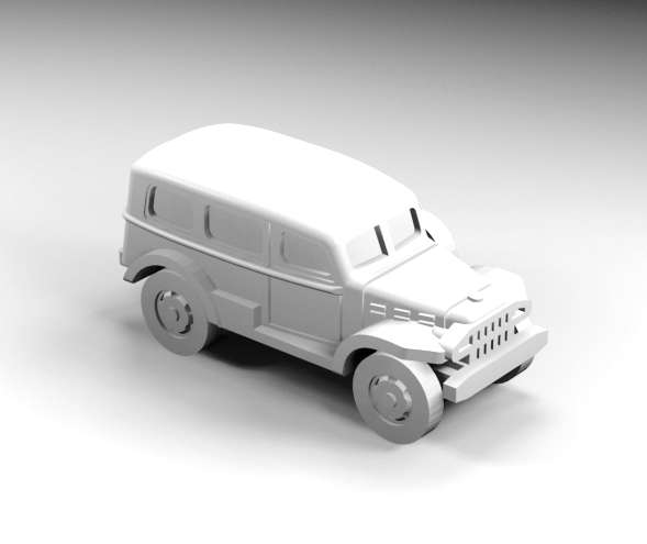 1:200 Scale - Dodge WC53 Carry All