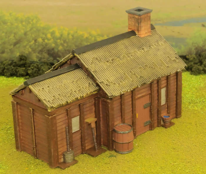 1:56 (28mm) Scale - Farm House Kit