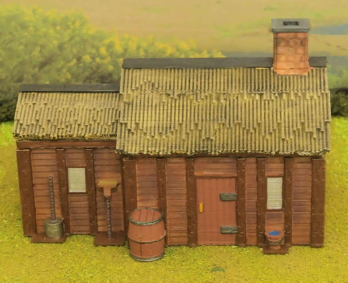 1:56 (28mm) Scale - Farm House Kit