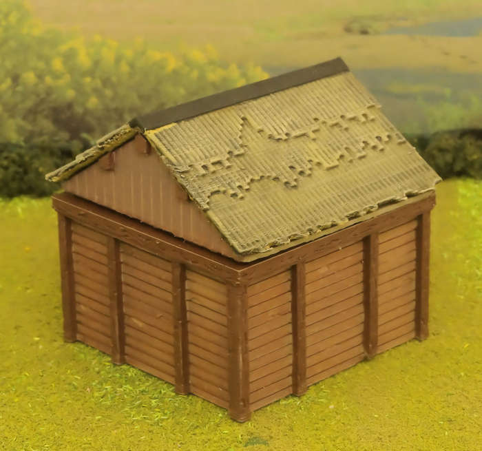 1:87 Scale - Farm Shed - Kit