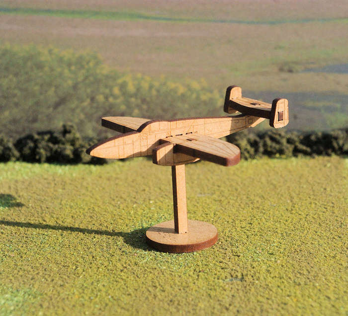 Laser Cut - 1/144 Scale - Heinkel HE280