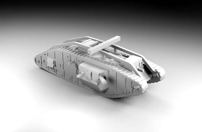 1:72 Scale - Mark V - Star - Male