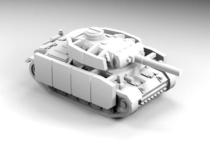 1:160 Scale - Panzer III - M - Schurzen