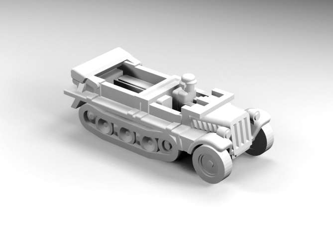 1:200 Scale - SDKFZ 10 ausf B