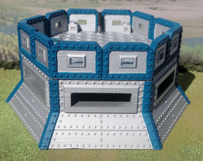 1/56 (28mm Scale) - Sci-Fi Bunker