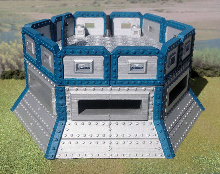 1/56 (28mm Scale) - Sci-Fi Bunker