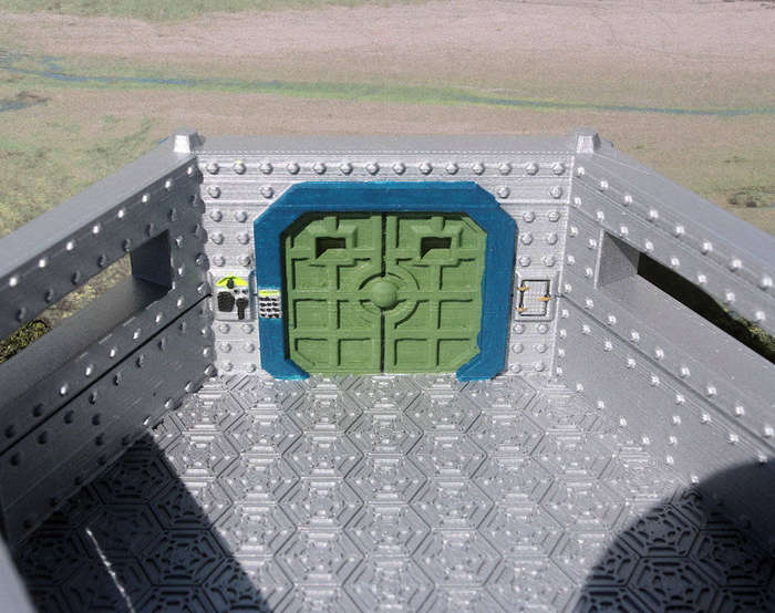 1/56 (28mm Scale) - Sci-Fi Bunker