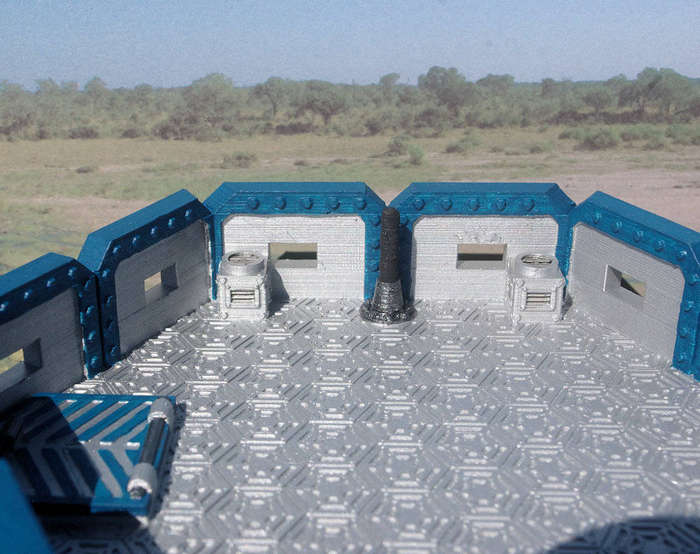 1/56 (28mm Scale) - Sci-Fi Bunker