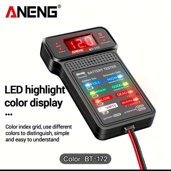 ANENG BT-172 12v Multifunctional battery tester