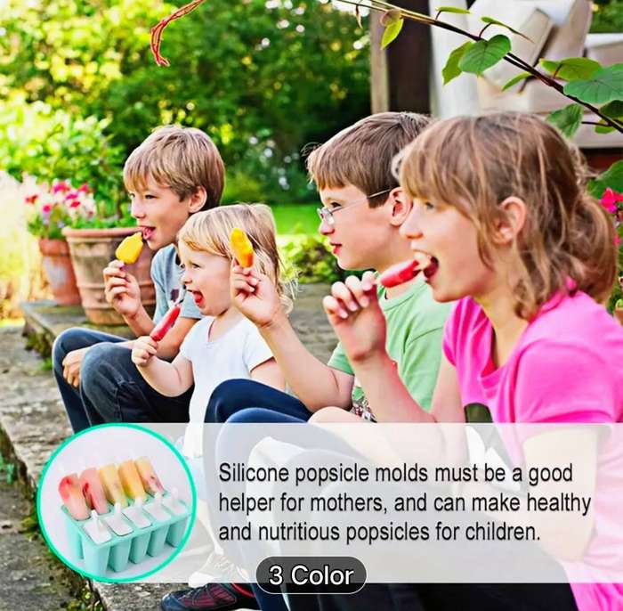 Silicone icecream mould  , 10 cavity