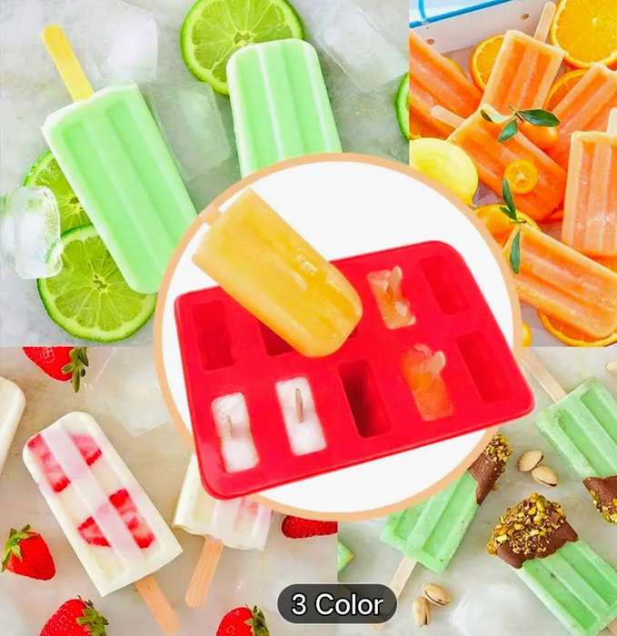 Silicone icecream mould  , 10 cavity