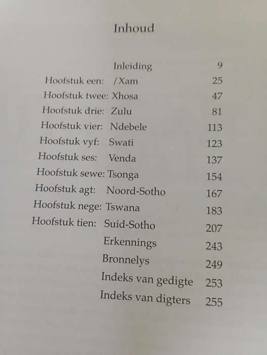 Met woorde Soos met kerse (Inheemse  verse) Antjie Krog