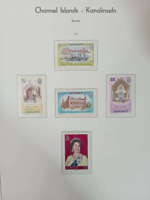 Stamps Jersey 11 sets MNH 6 scans