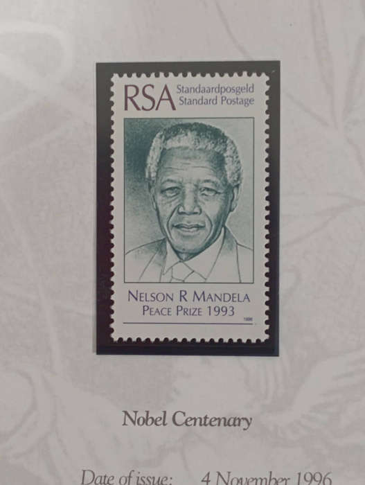 A philatelic tribute.. President Nelson Mandela 1994-1999
