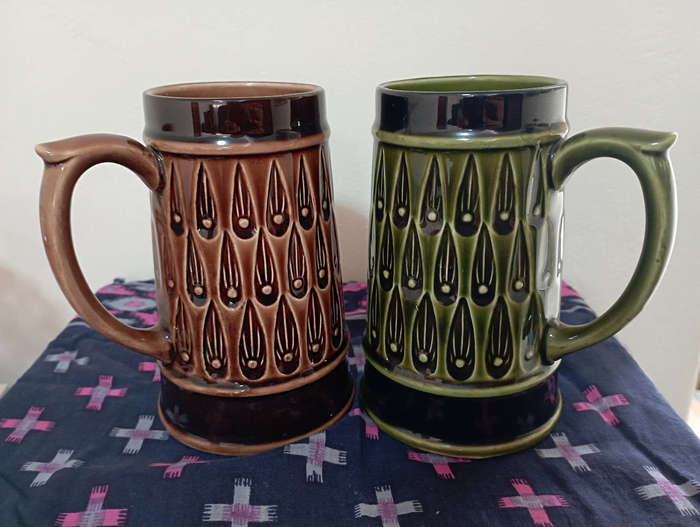 Retro Norleans Japan ceramic mugs
