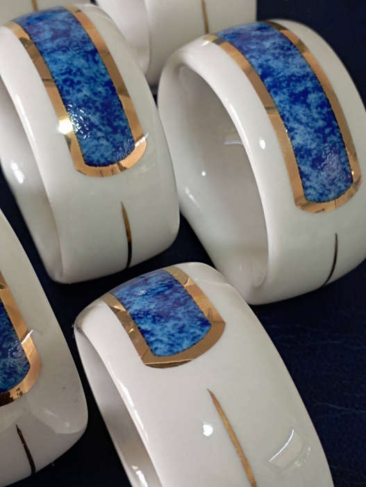 Royal Windsor serviette rings x8