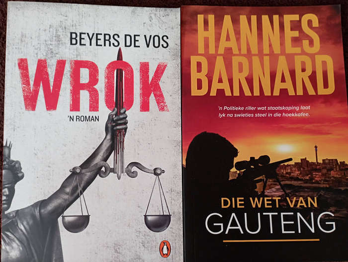 Afrikaans novels x 6 in excellent condition