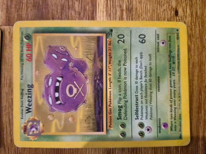 1999 Pokémon Card Lot (47 OG Cards )(Pre-owned)