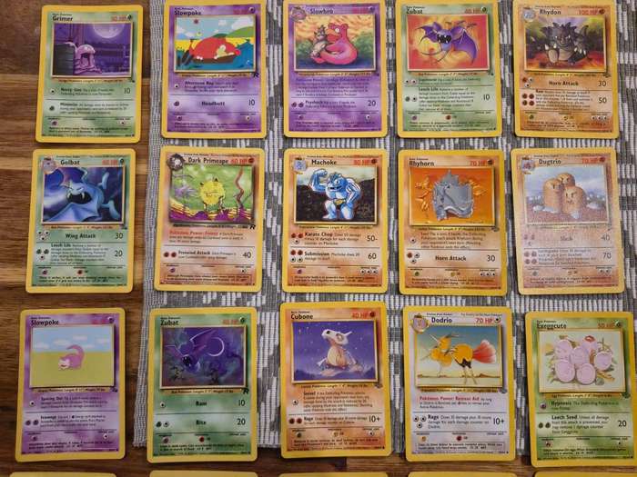 1999 Pokémon Card Lot (47 OG Cards )(Pre-owned)