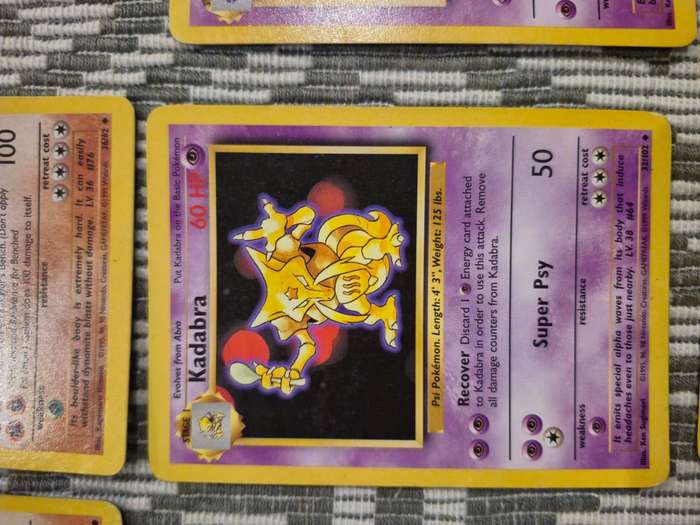 1999 Pokémon Card Lot (47 OG Cards )(Pre-owned)