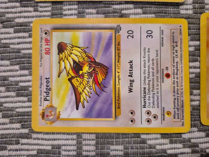 1999 Pokémon Card Lot (47 OG Cards )(Pre-owned)