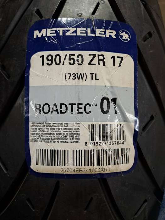 Metzeler Superbike Rear Tyres  190/50/17