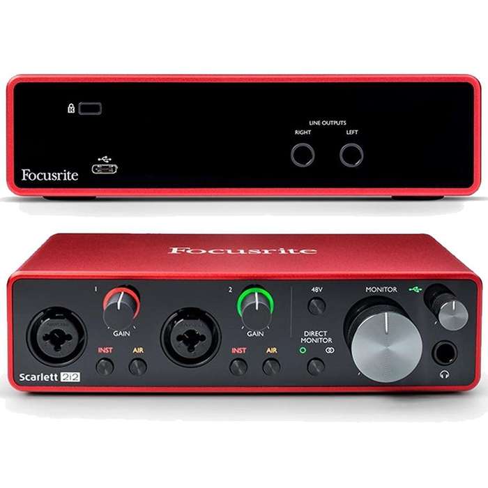 FOCUSRITE 2i2 3rd Generation Audio Interface
