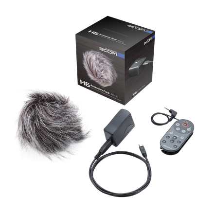 Zoom H6 Handy Recorder Complete Kit Includes SSH6 Shotgun Microphone & Accessory Kit