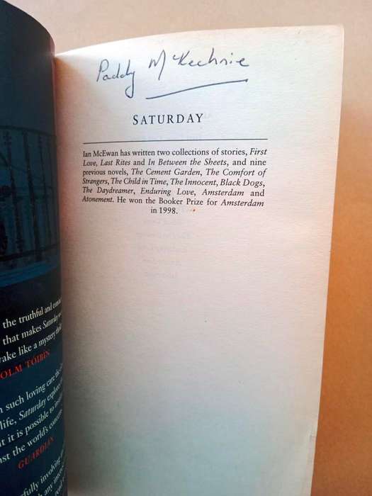 Saturday, Ian McEwan