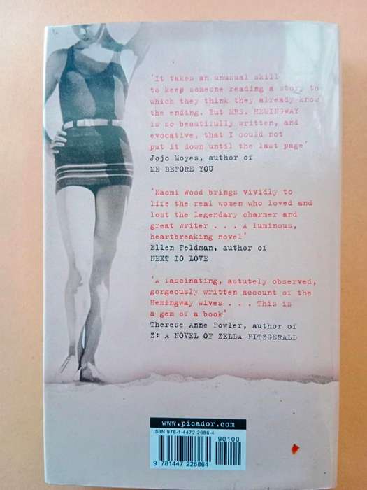 Mrs. Hemingway, Naomi Wood [first edition, autographed copy]