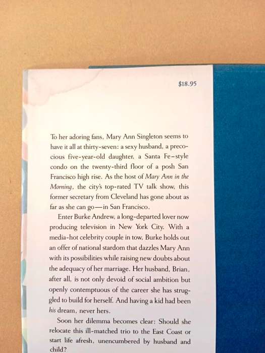 Sure of You, Armistead Maupin