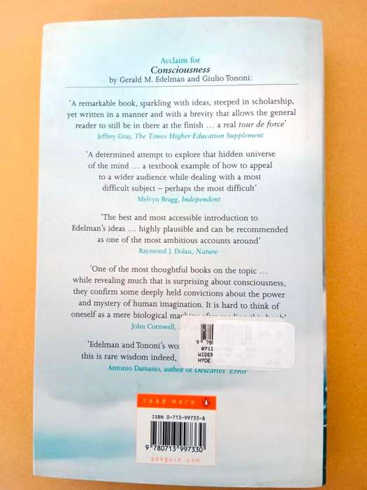 Wider than the Sky, Gerald M. Edelman