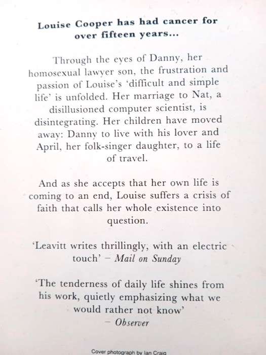 Equal Affections, David Leavitt
