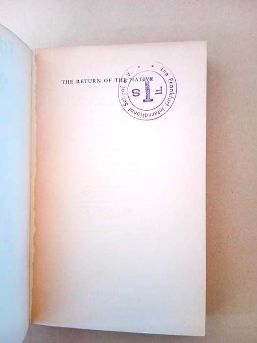 The Return of the Native, Thomas Hardy