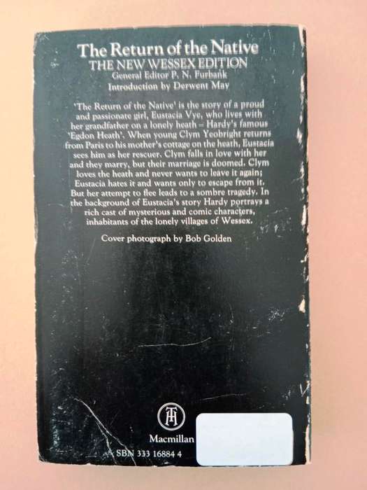 The Return of the Native, Thomas Hardy