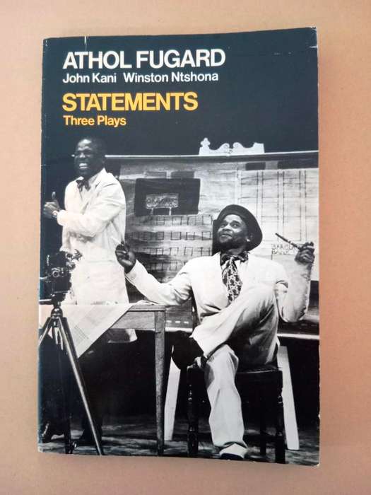Statements: Three Plays, Athol Fugard