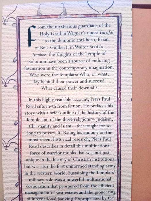 The Templars, Piers Paul Read