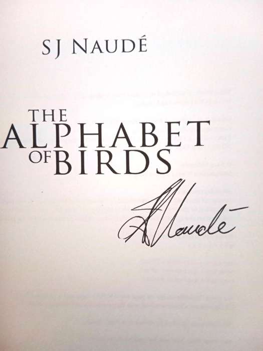 The Alphabet of Birds, S.J. Naudé [signed copy]