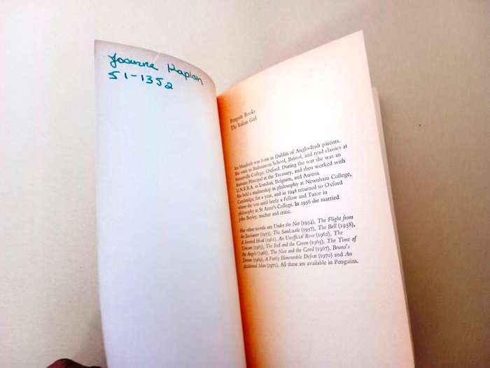 The Italian Girl, Iris Murdoch