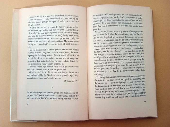Vernuwing in die prosa, N.P. van Wyk Louw
