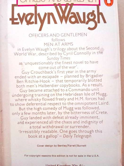 Officers and Gentlemen, Evelyn Waugh
