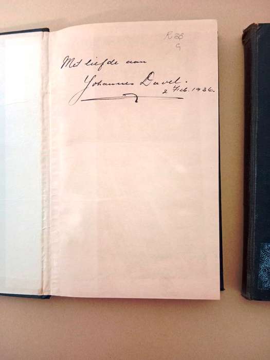 Uit de schriften / Uit die Skrifte, Dr. J.D. du Toit (Totius) [1920/1921 uitgawe, 2 boeke]