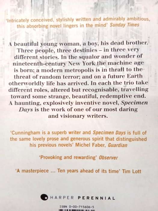 Specimen Days, Michael Cunningham
